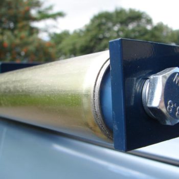 All roof racks come complete with top quality chromate passivate ladder rollers